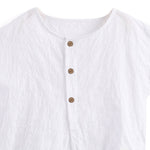 Crepe White T-Shirt, detail