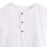 Crepe White T-Shirt, detail
