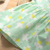 Crosses print fabric, detail