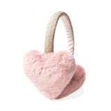 Fluffy Heart Earmuffs