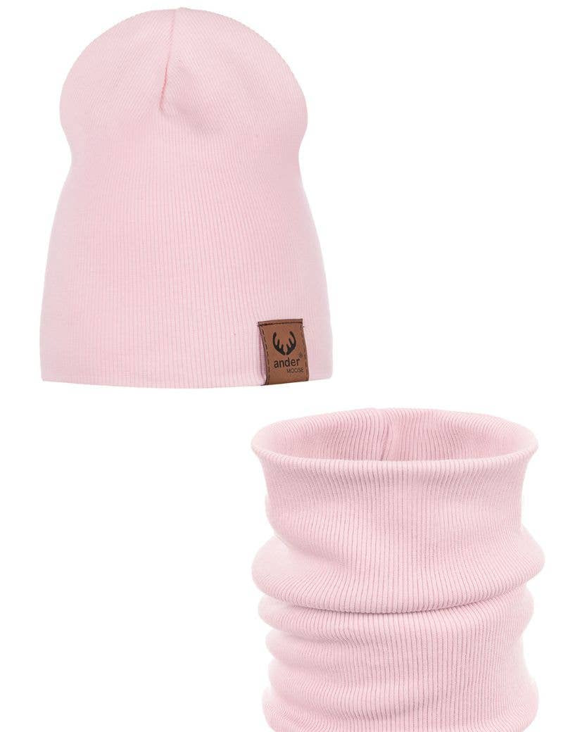 Cotton Hat and Snood set | ANDER