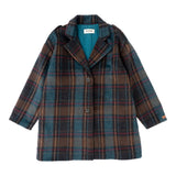 Oversize Checked Trench Coat | TOCOTO VINTAGE