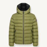 Green Boy's Lightweight Recycled Jacket with Hood