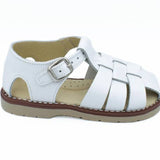 Classic Leather Sandals with Buckle | ALADINO - CapuletKids