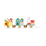 Pure | Train | Pull along | 17 pieces