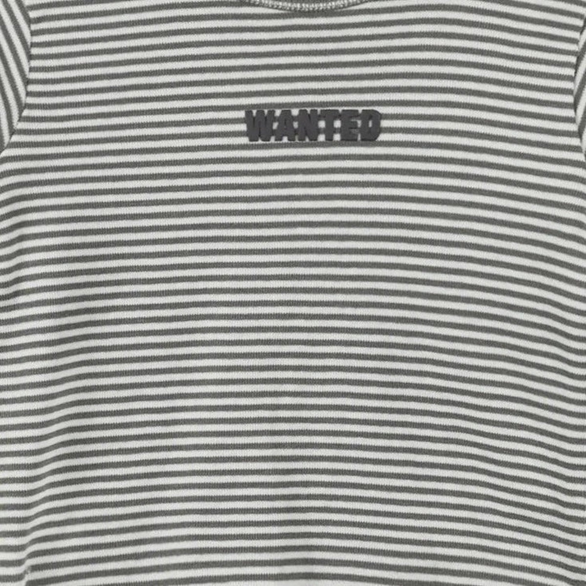 Imps & Elfs Cotton Long Sleeve Stripe T-Shirt "Wanted" for Mini Girls and Boys 3M - 1Y - CapuletKids