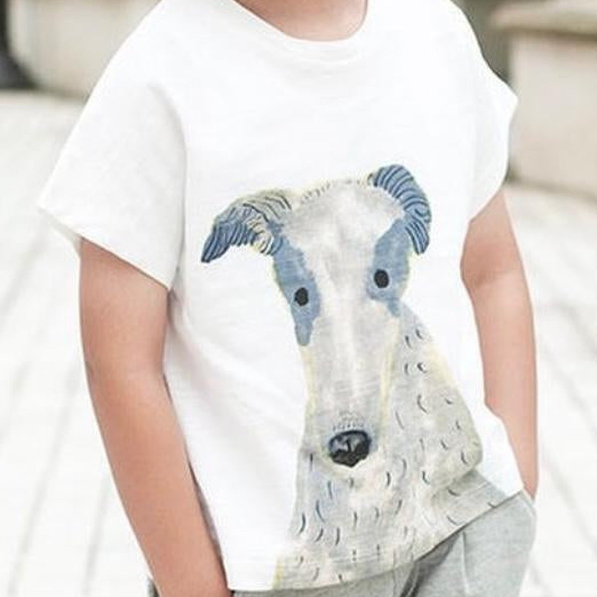 Doggie Doodle T-Shirt, print worn
