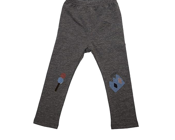 cotton toddler girl pants in grey