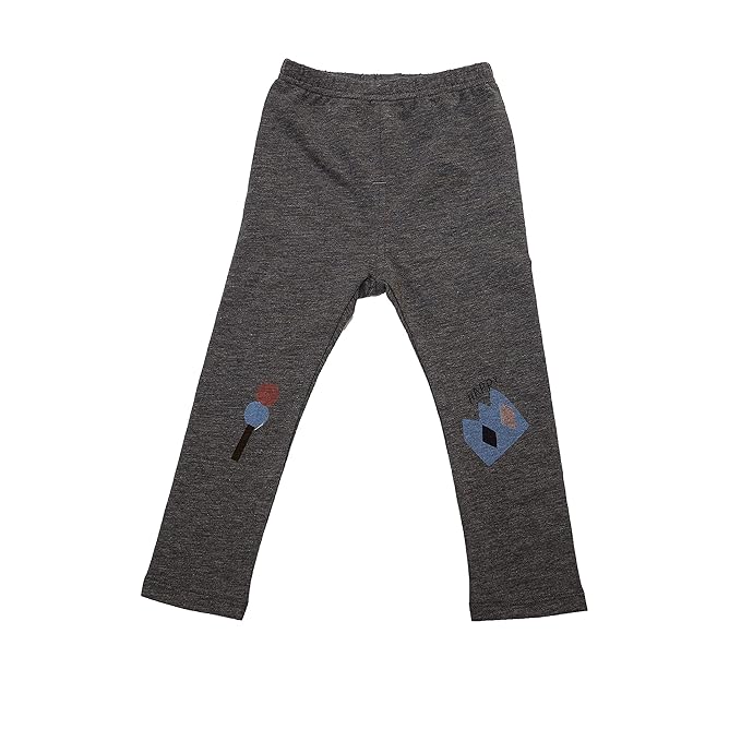 cotton toddler girl pants in grey