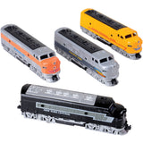 Classic Locomotive Die Cast Trains 12-unit Display