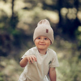 Buy's hat NIKOLAS 100% cotton two sizes Made In Poland: Navy / 2-3 yo