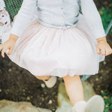 Blush Tulle Glitter Skirt - CapuletKids