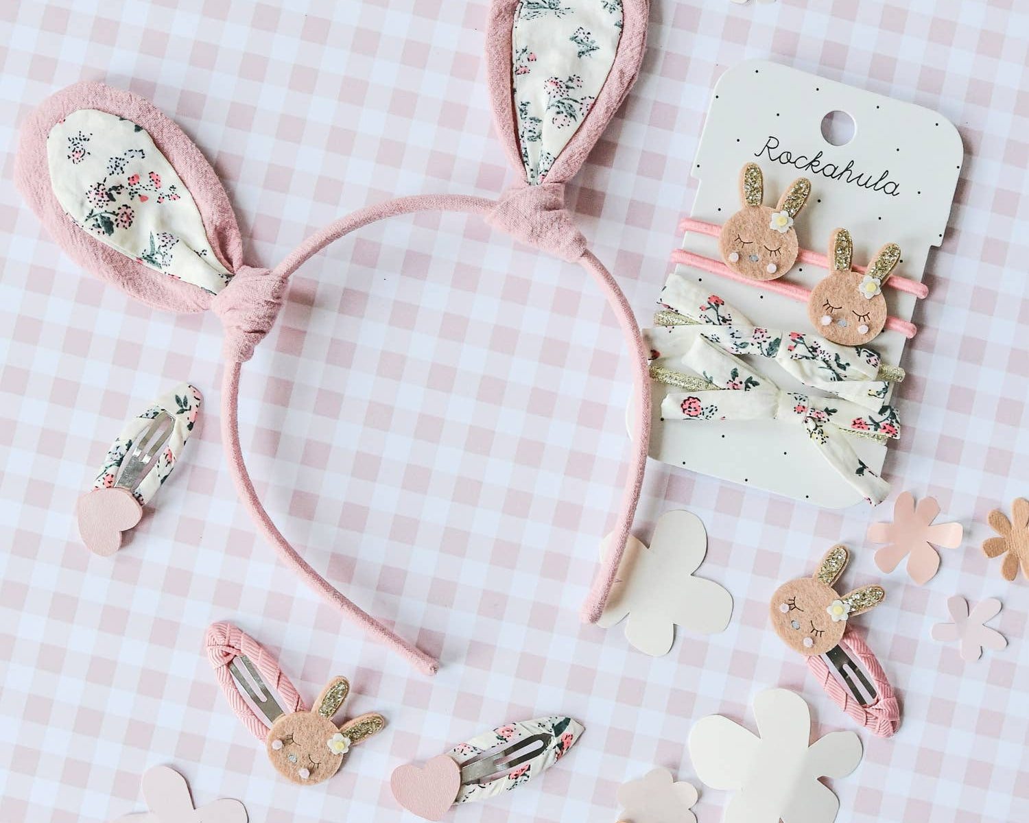 Flora Heart Clips - CapuletKids