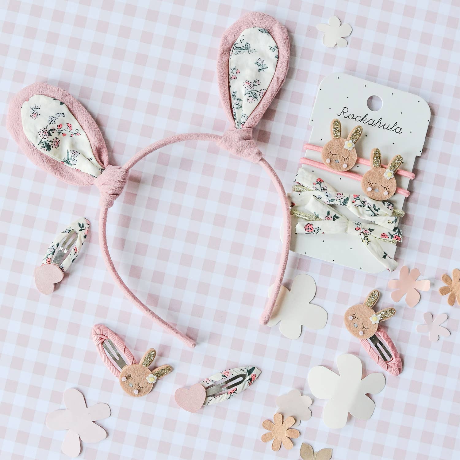 Flora Heart Clips - CapuletKids