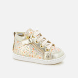 Shoo Pom Bouba Bi Zip Metallic Leather Boots