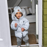 Denali Outerwear Jersey Baby Jacket, Heather Gray