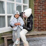 Denali Outerwear Jersey Baby Jacket, Heather Gray