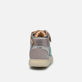 Glitter & Metallic Leather Sneakers | SHOO POM