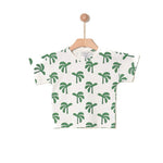YELL-OH! Green Palm T-Shirt for Boys