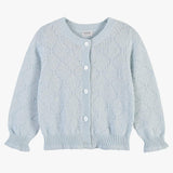 Multicolored Knitted Button-Down Cardigan | AIMAMA
