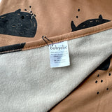 Brown Whale Baby Blanket  | BABYCLIC