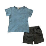 100% Cotton T-Shirt & Shorts Set | YELL - OH