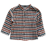 100% Cotton Plaid Shirt with Buttons | YELL-OH!
