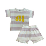 100% Cotton T-shirt & Shorts Set | YELL - OH!