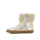 Metallise Fur Boots by Shoo pom, view 3