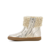 Cuir Fantaisie Metallise Play Fur Boots | SHOO POM