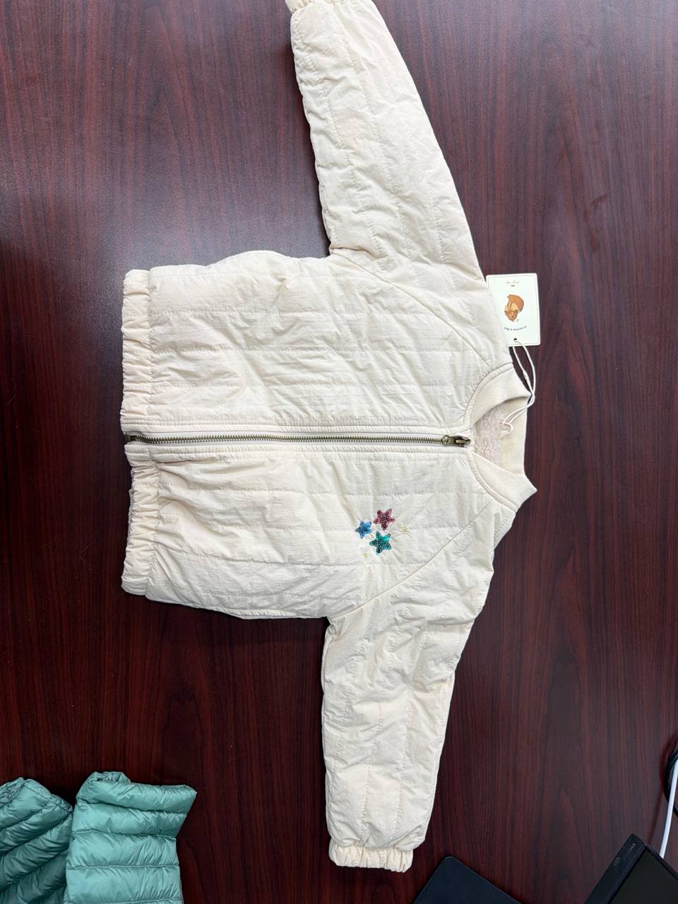 Sherpa Bomber Jacket Beige | KONGES SLOJD