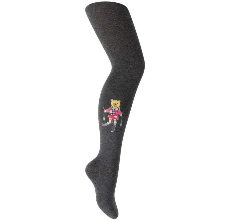Footed Tights “Ski Bear” | ZUBII - CapuletKids