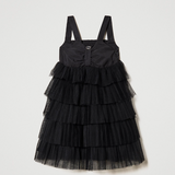 Black Tulle Party Dress | TWINSET