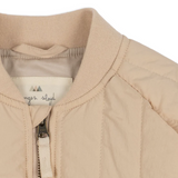 JUNO Bomber Jacket Hearts Beige