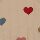 JUNO Bomber Jacket Hearts Beige