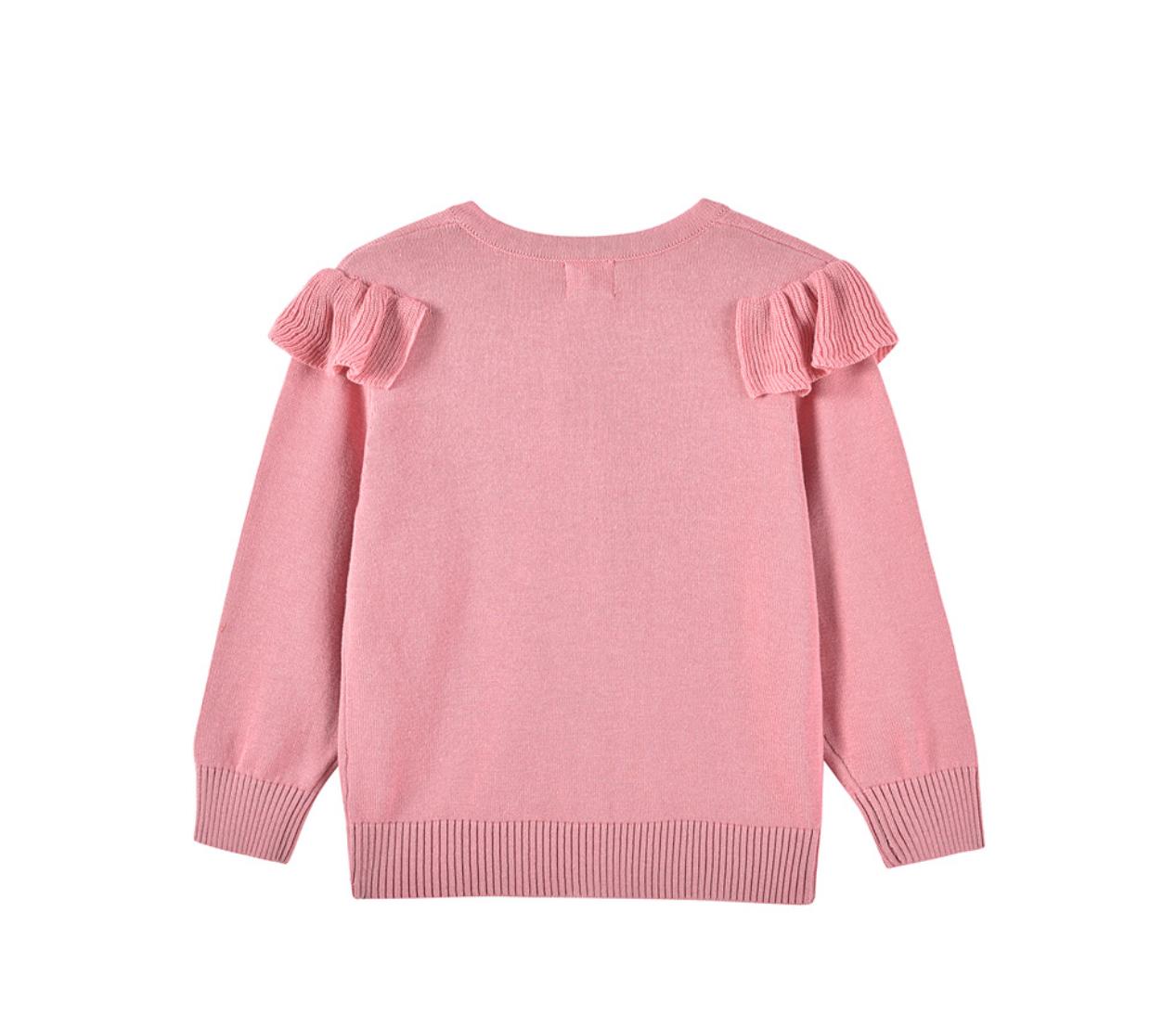 Soft Knit Pink Cardigan | AIMAMA - CapuletKids