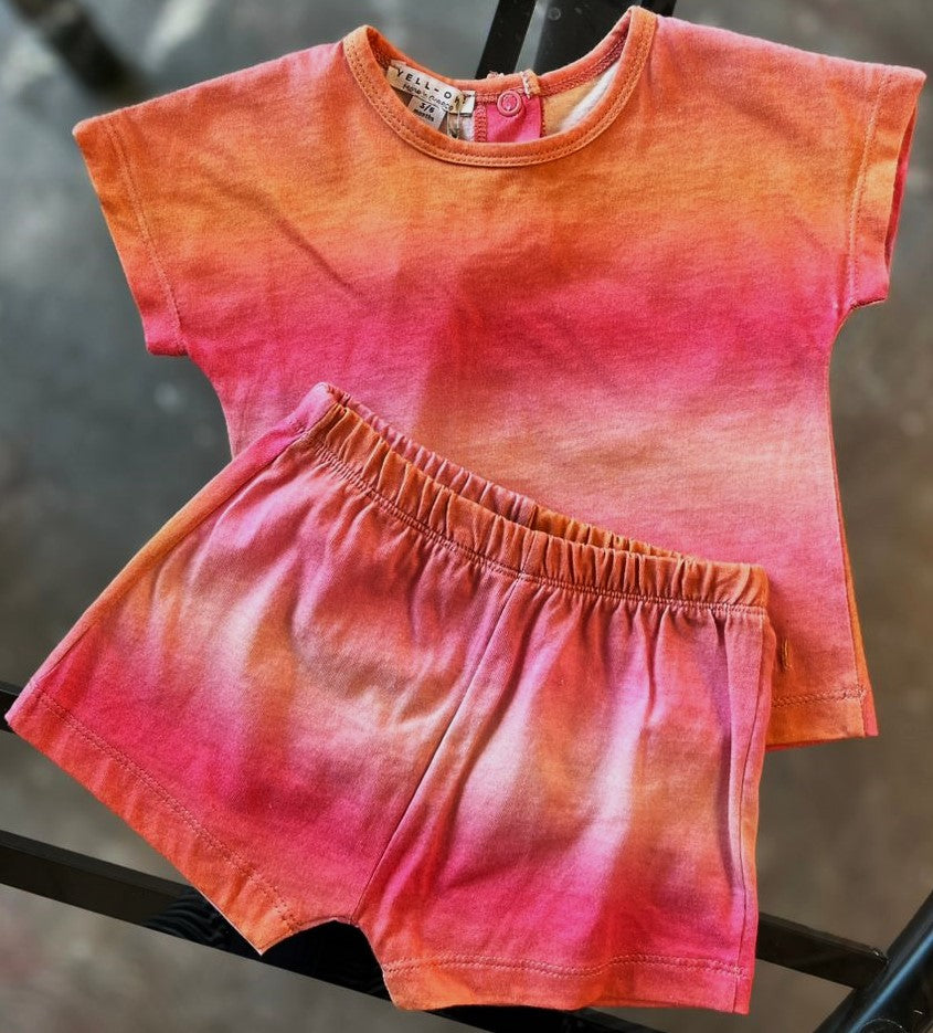 SET.T-shirt organic suns+short. - CapuletKids