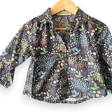 100% Cotton Button Shirt for Girls | Floral Print Blouse | AIMAMA