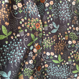 100% Cotton Button Shirt for Girls | Floral Print Blouse | AIMAMA