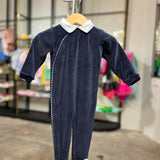 100% Cotton Bodysuit for Newborns Velur | BEBE & SWEENY