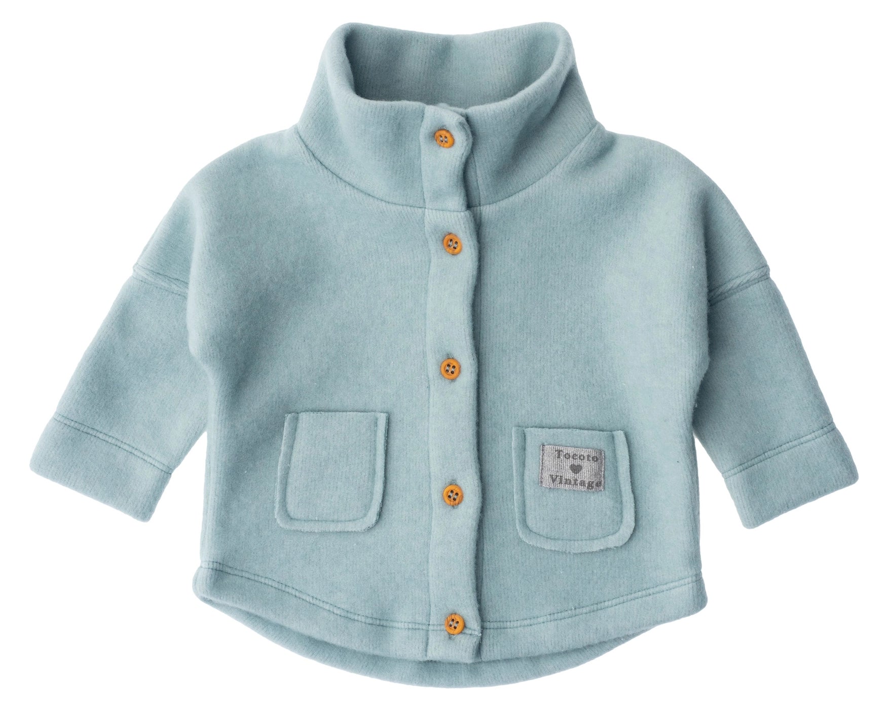 Baby Fleece Cardigan | Soft Jacket | TOCOTO VINTAGE