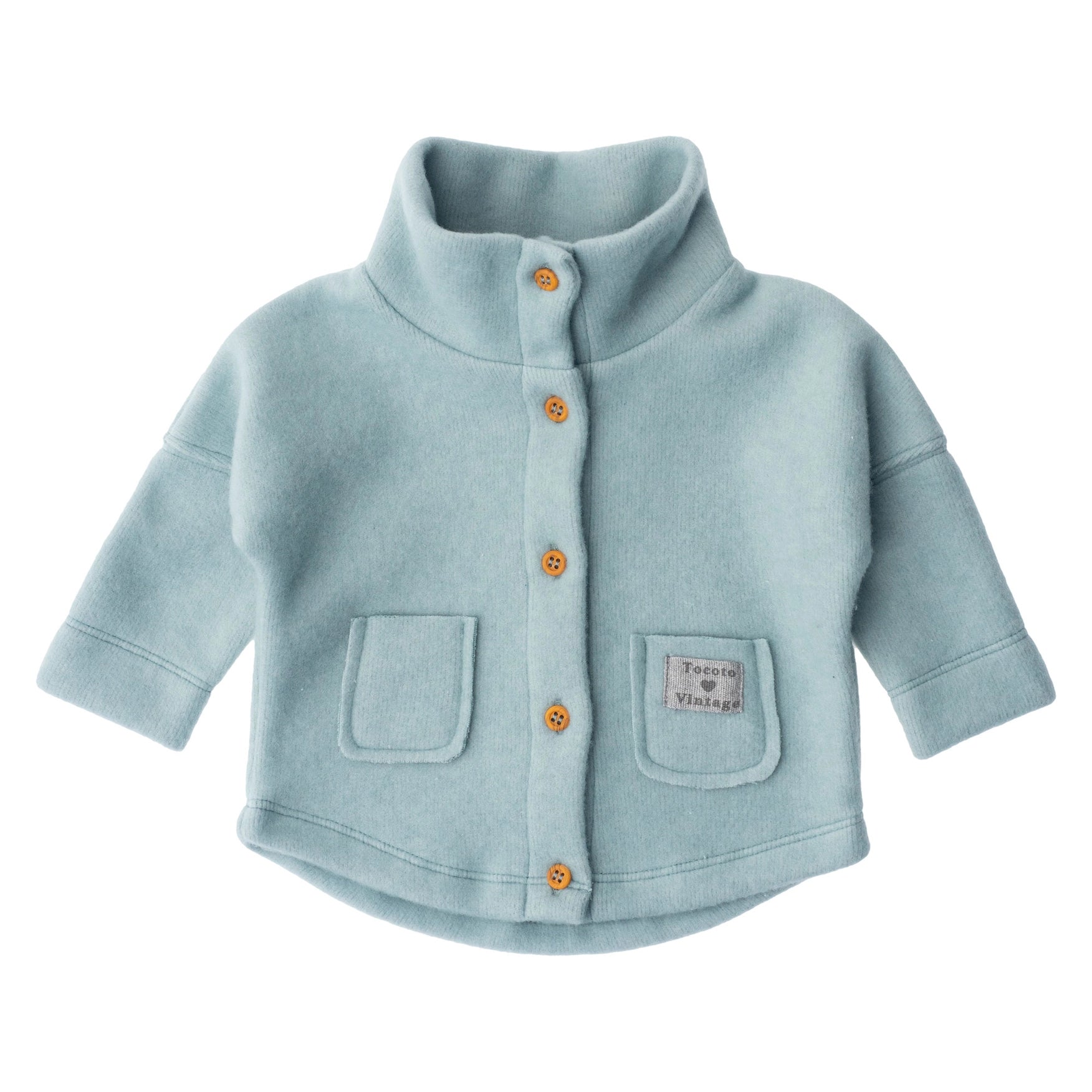 Baby Fleece Cardigan | Soft Jacket | TOCOTO VINTAGE