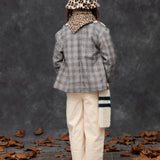 Palazzo Corduroy Trousers W11322: Off White / 4Y