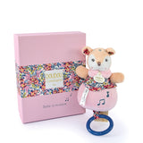 Pink Fawn Musical Pull Toy | DOUDOU