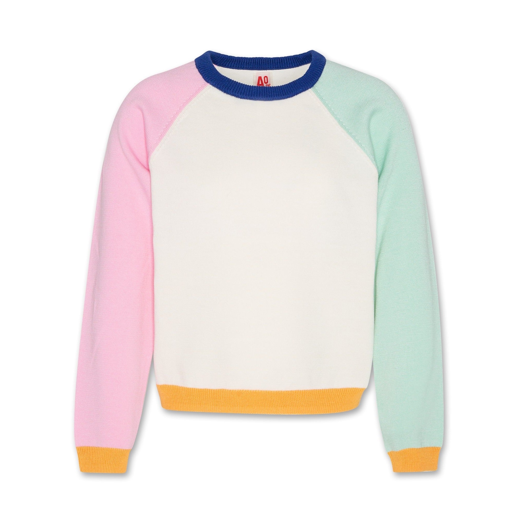 AO76 Adine Colour Block Knit Sweater, Multicolour
