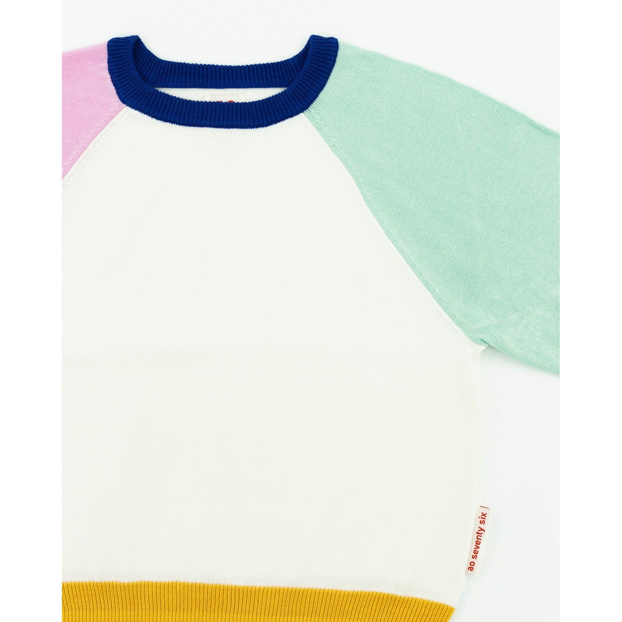 AO76 Adine Colour Block Knit Sweater, Multicolour