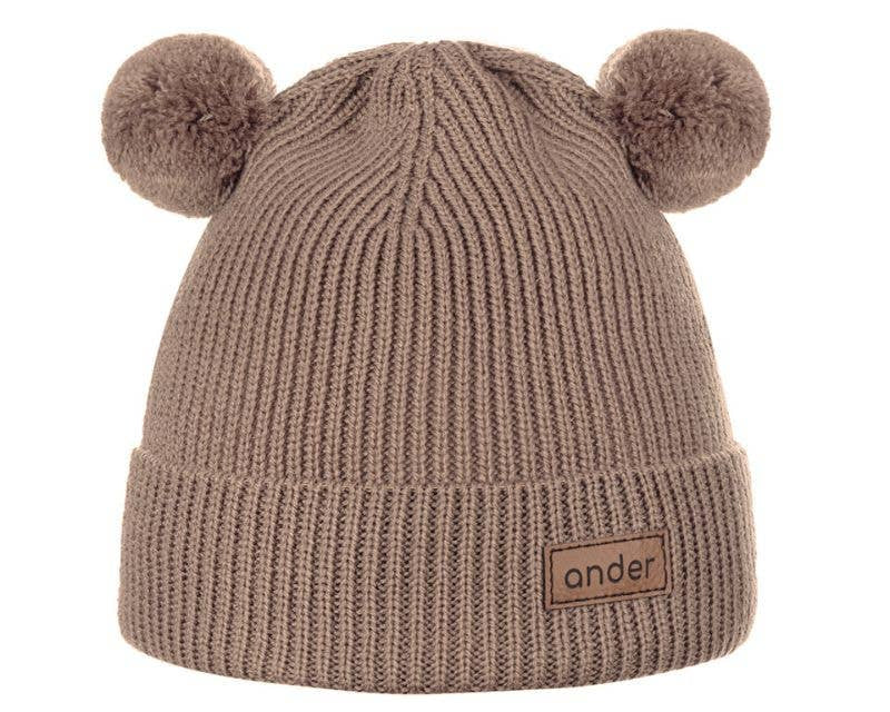 Teddy Knitted Beanie - Merino wool