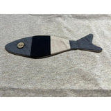 Aimama 3-D Fish Embroidered Tee
