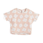 Aimama Light Pink Floral Print Tee