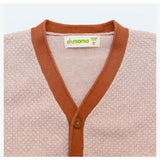 Aimama Beige V-Neck Cardigan